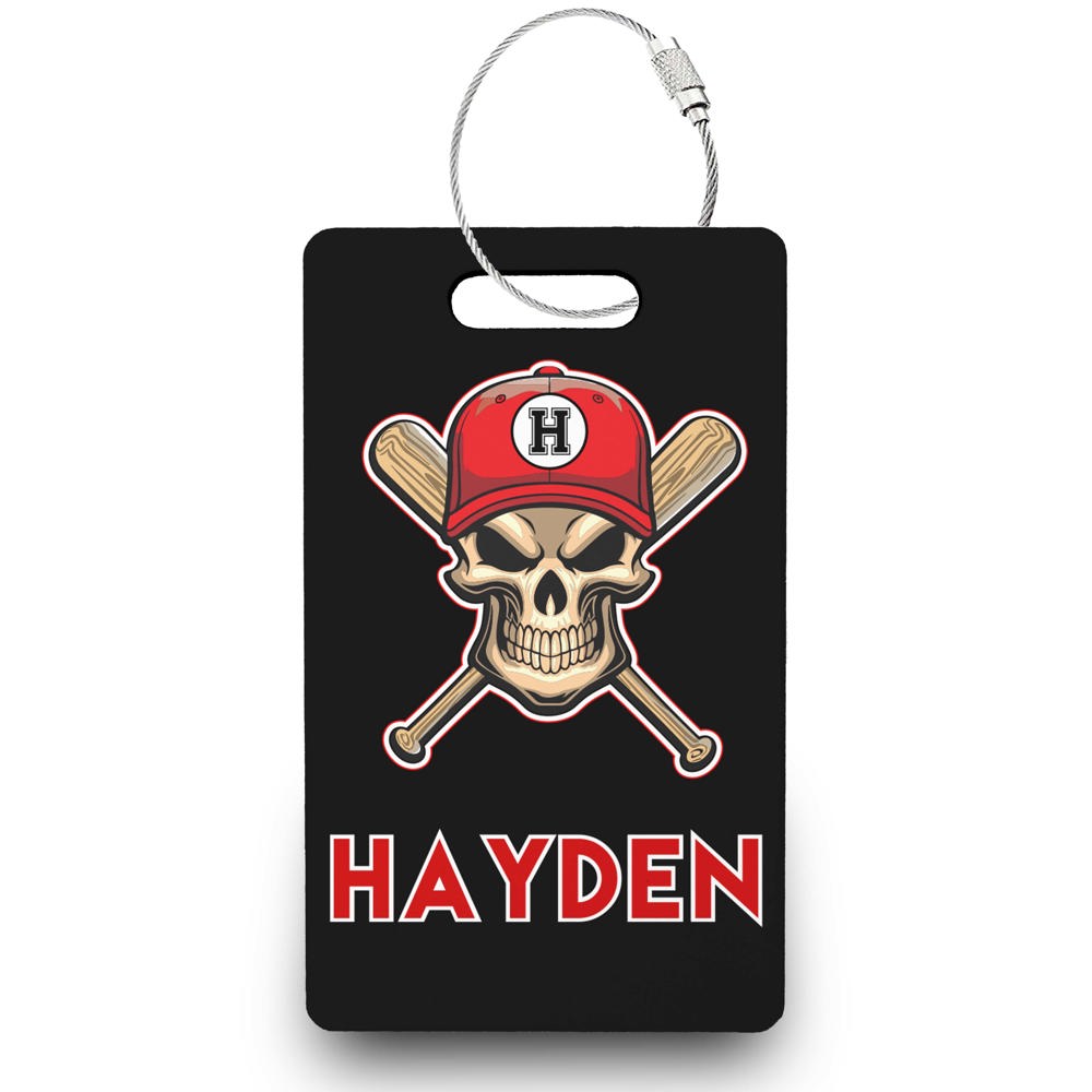 Baseball Bag Tag