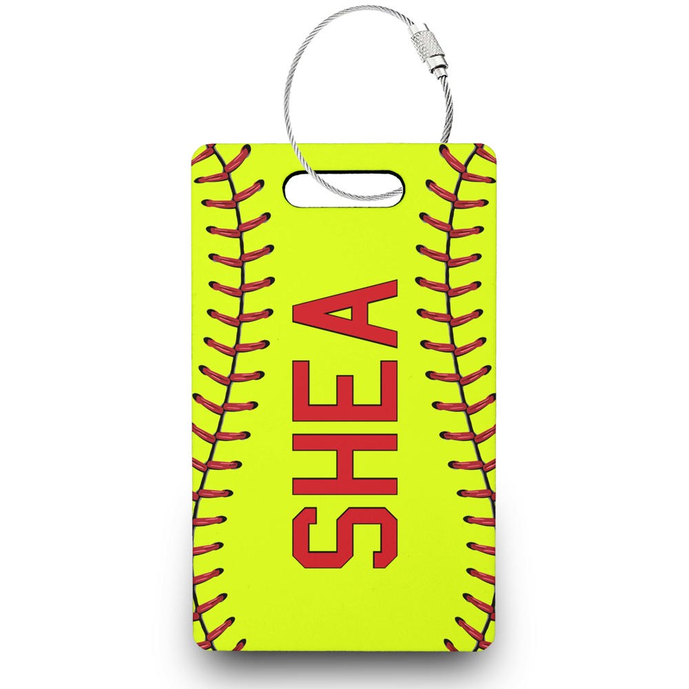 Baseball Bag Tag