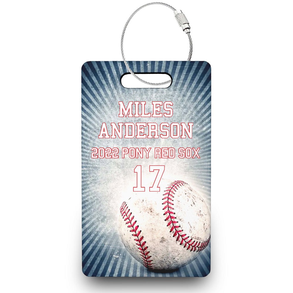 Baseball Bag Tag