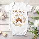 Butterfly Personalized Baby Onesie