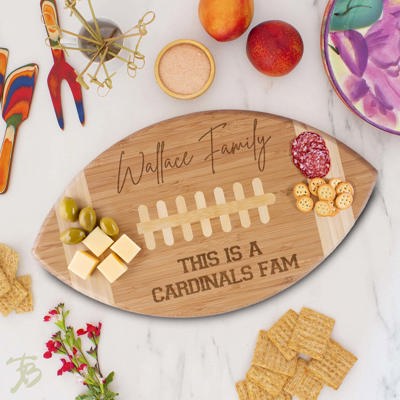 Personalized Football Cutting board