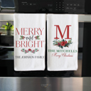  Personalized Christmas Tea Towels