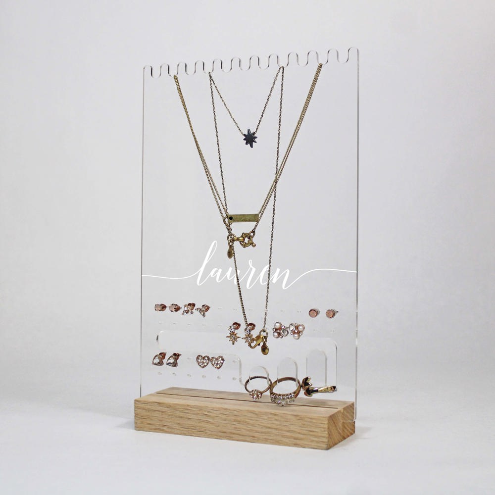 Personalized Jewelry Stand