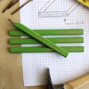 Screwed Personalized Carpenter Pencils, Set of 4