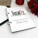 Merry Christmas Personalized Cards of Christmas Past Card Book