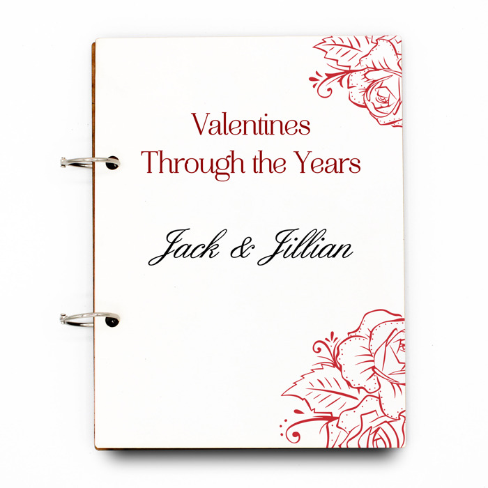 Valentine's Day Card Book Organizer