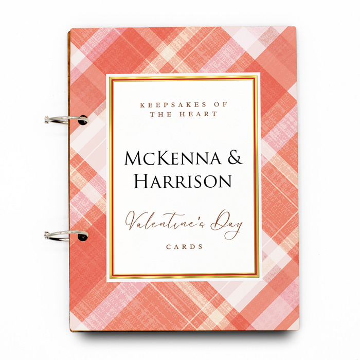 Valentine's Day Card Book Organizer