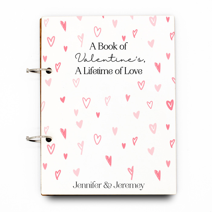 Valentine's Day Card Book Organizer