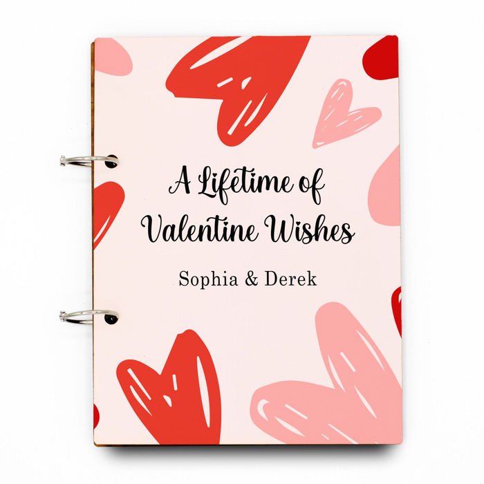 Valentine's Day Card Book Organizer