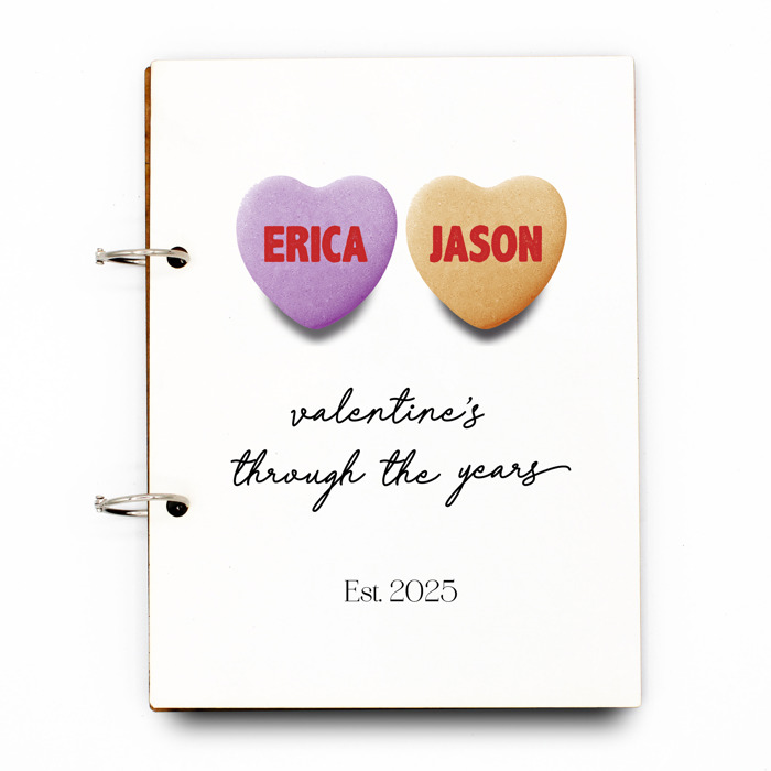 Valentine's Day Card Book Organizer