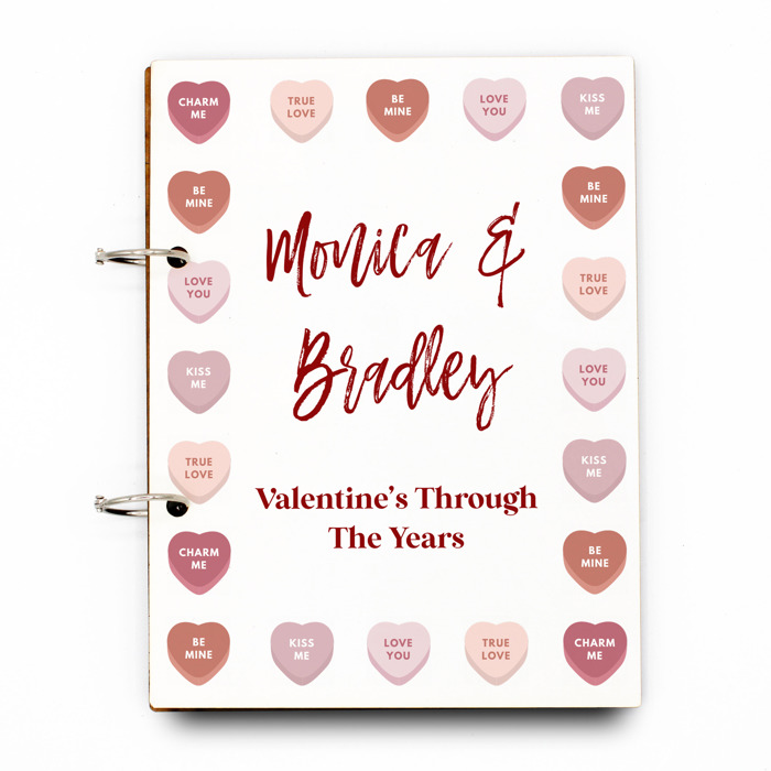 Valentine's Day Card Book Organizer