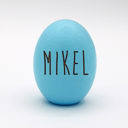 Risen Personalized Wood Easter Eggs