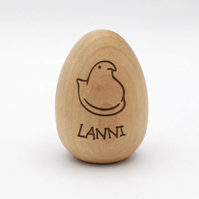 Personalized Wood Easter Eggs