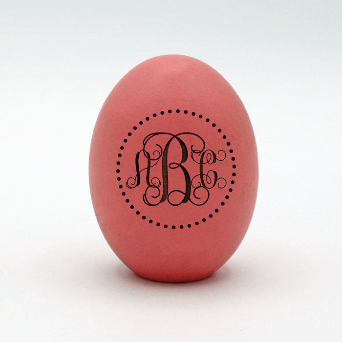 Personalized Wood Easter Eggs