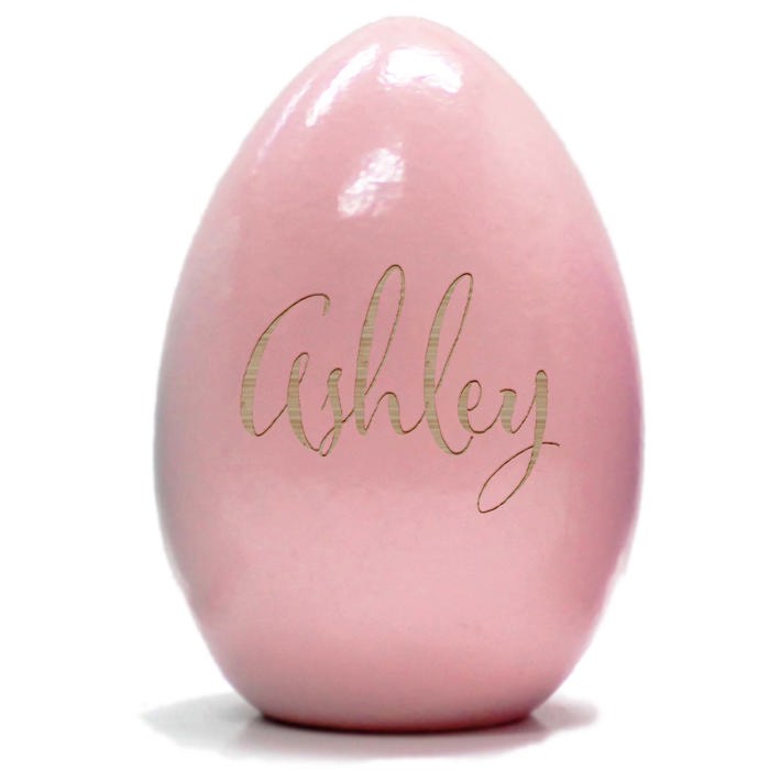 Personalized Wood Easter Eggs