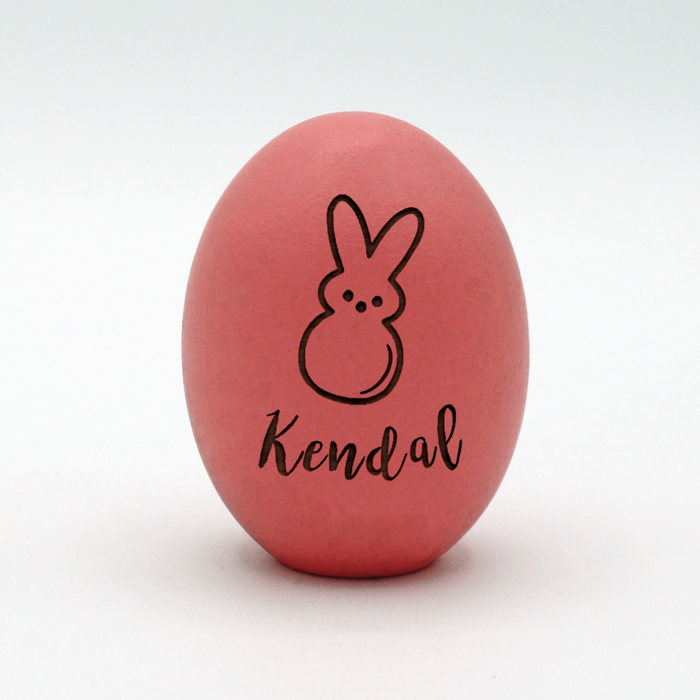 Personalized Wood Easter Eggs