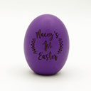 Macey's 1st Easter Personalized Wood Easter Eggs