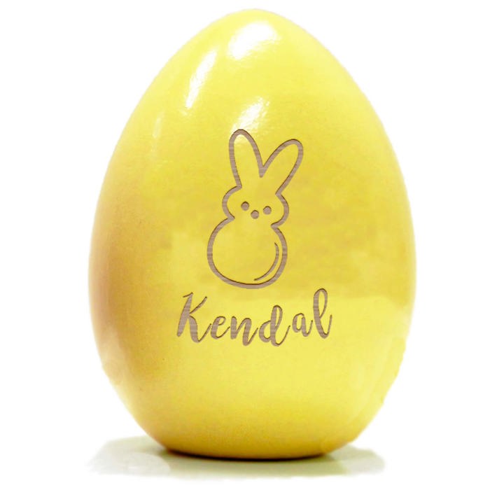 Personalized Wood Easter Eggs