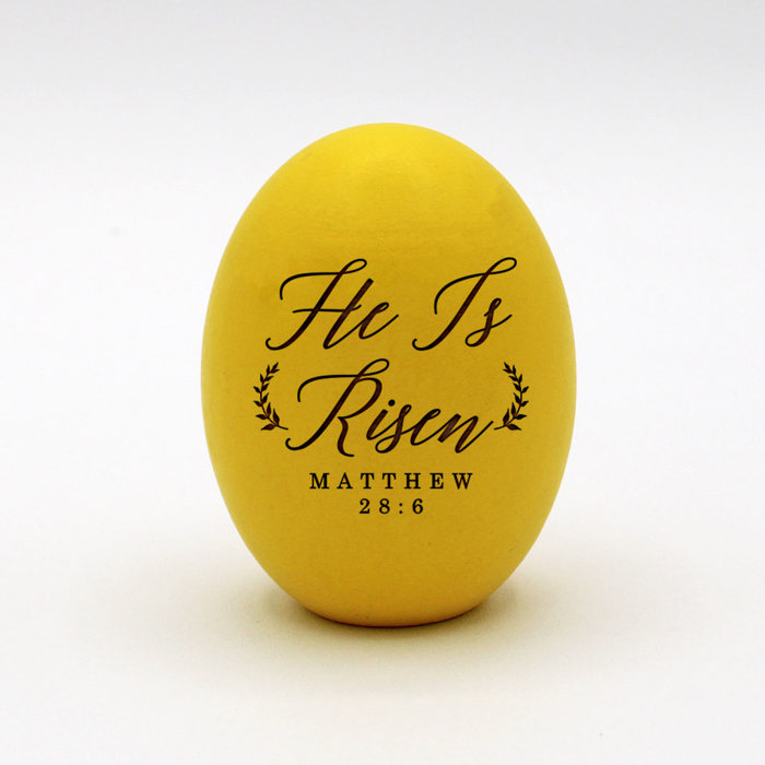 Personalized Wood Easter Eggs