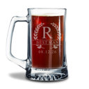 Groomsmen 2 Personalized Glass Beer Stein