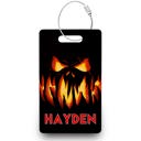 Jack-O-Lantern Personalized Halloween Name Tags