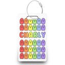 Ghost Rainbow Personalized Halloween Name Tags