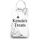 Spider Web Personalized Halloween Name Tags