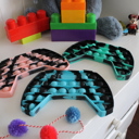  Bubbles Pop It Toy Controller