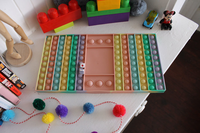 Bubbles Pop It Toy Game Board
