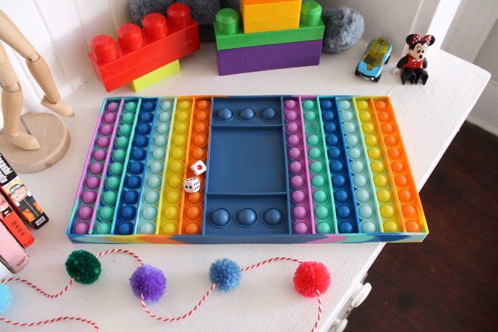 Bubbles Pop It Toy Game Board