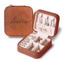 Lauren Personalized Travel Jewelry Box