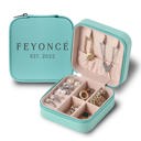 FEYONCE Personalized Travel Jewelry Box
