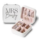 Mrs. Beasley Personalized Travel Jewelry Box