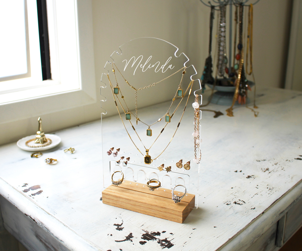 Personalized Jewelry Stand