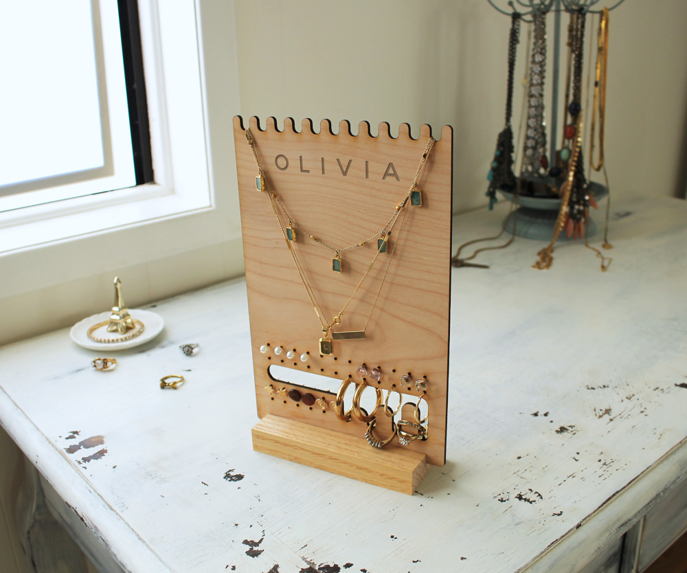 Personalized Jewelry Stand