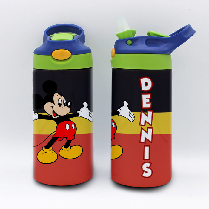 Personalized Kid's Metal Tumblers with Straw