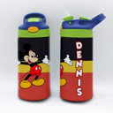 Dennis Personalized Kid's Metal Tumblers with Straw