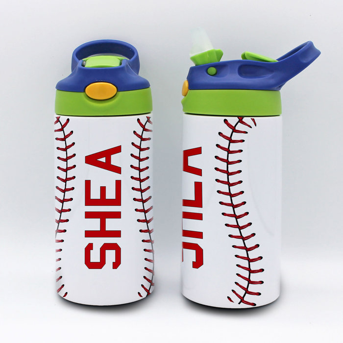 Personalized Kid's Metal Tumblers with Straw