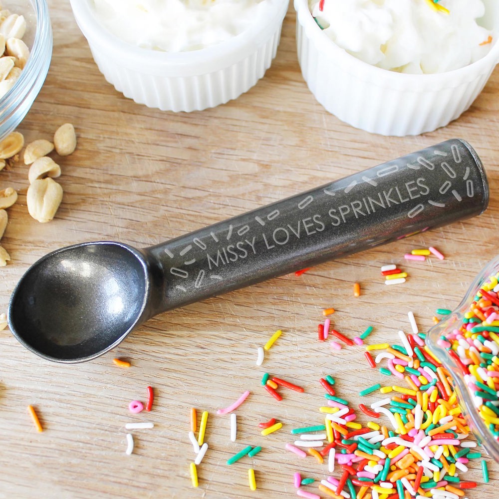 Personalized Ice Cream Scoops