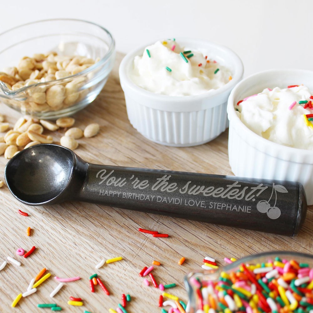 Personalized Ice Cream Scoops