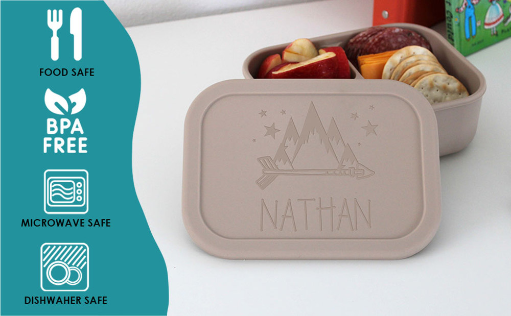 Personalized Silicone Kid's Bento Box