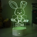 Bunny Personalized Kid's Night Light