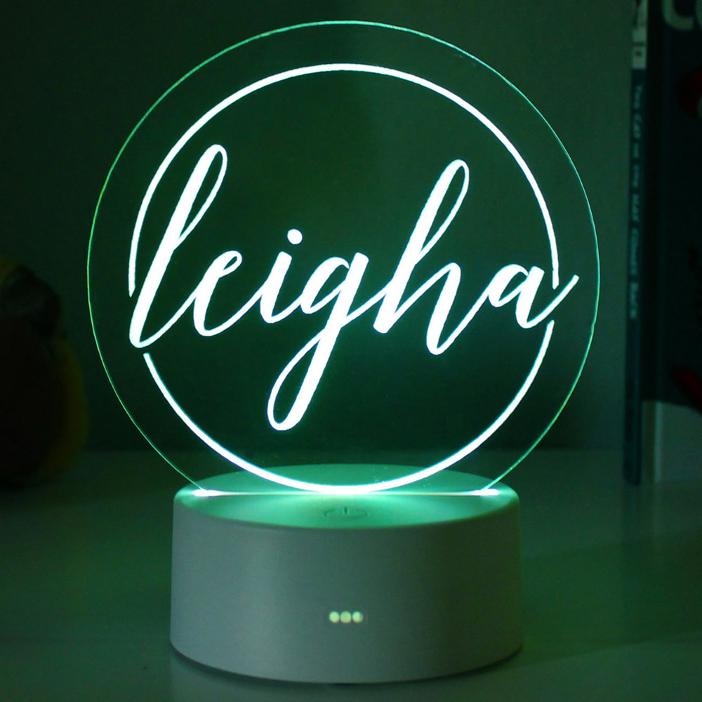 Personalized Kid's Night Light