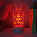 Boy Mouse Personalized Kid's Night Light