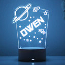 Space Personalized Kid's Night Light