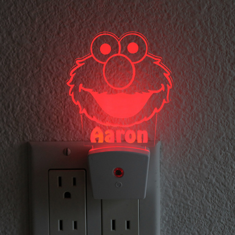 Personalized Night Light Wall Plug