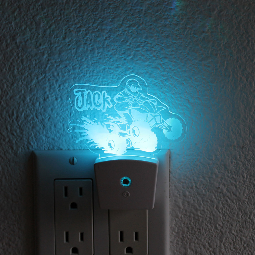 Personalized Night Light Wall Plug