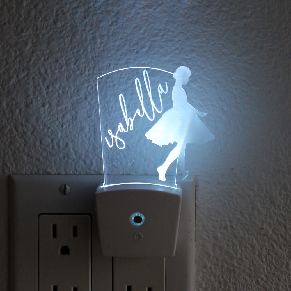 Personalized Night Light Wall Plug