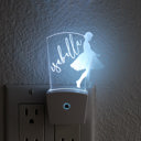 Ballerina Personalized Night Light Wall Plug