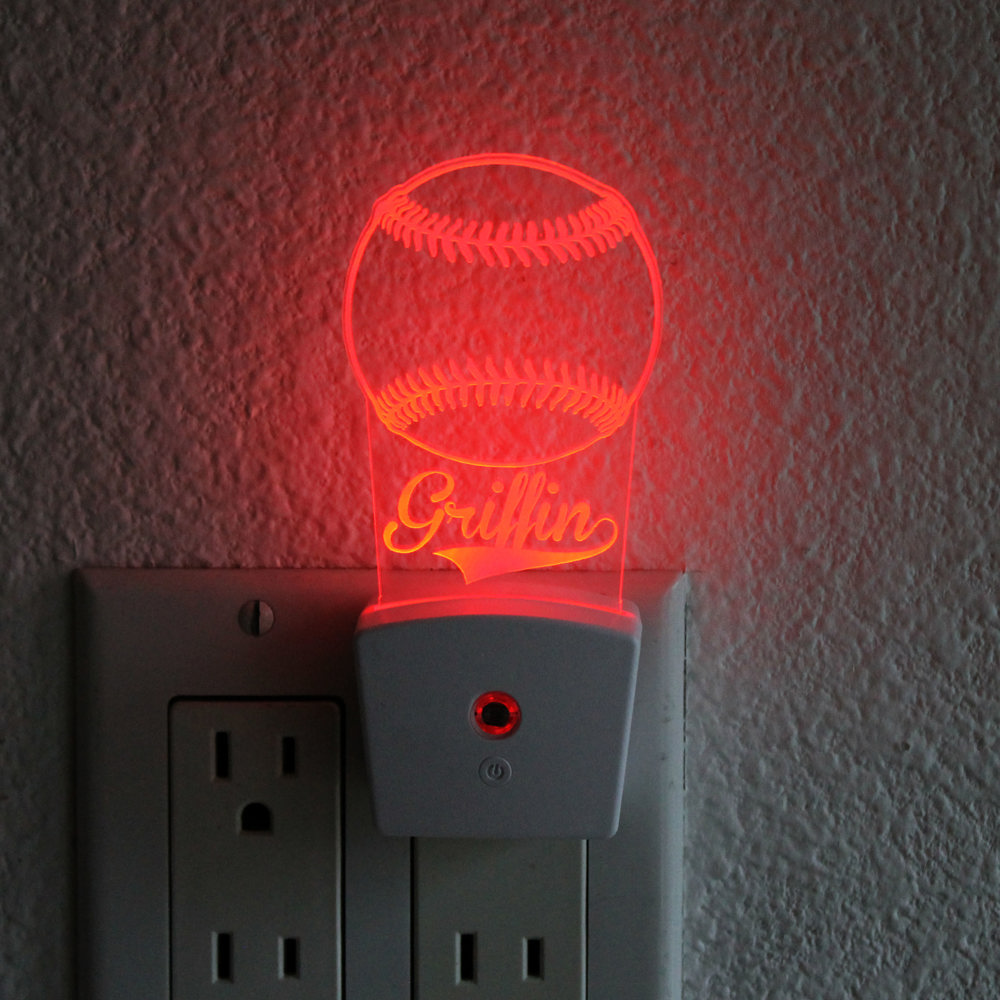 Personalized Night Light Wall Plug